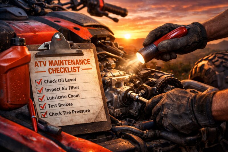 ATV Maintenance Checklist to Prevent Costly Breakdowns