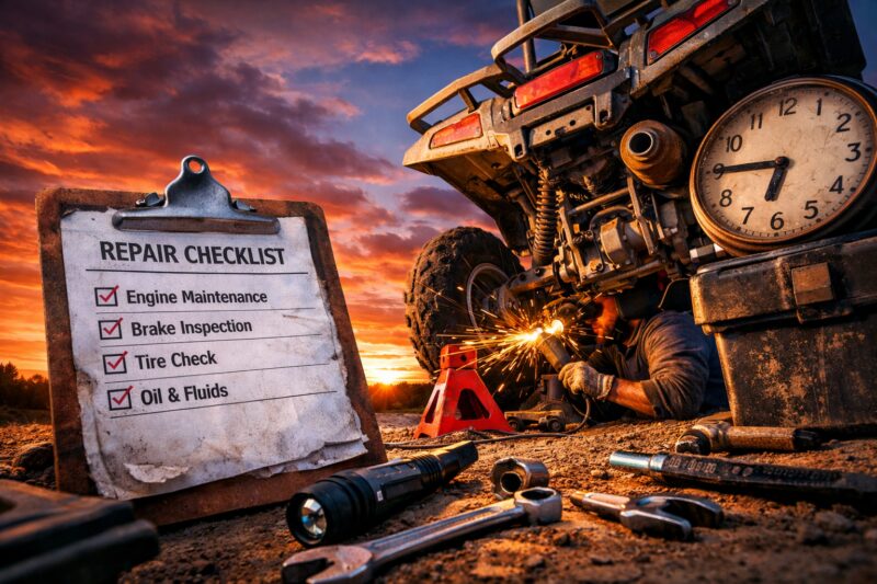 ATV Repair Checklist: Faster Fixes, Less Downtime