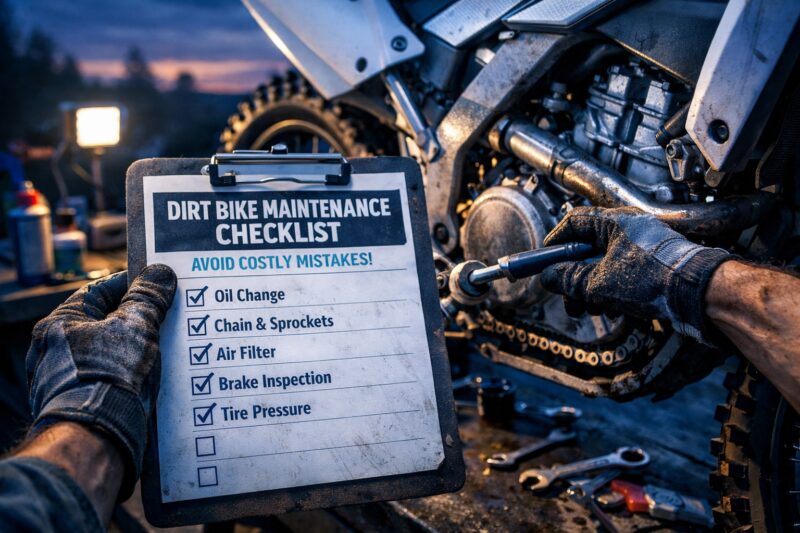 Dirt Bike Maintenance Checklist: Avoid Costly Mistakes